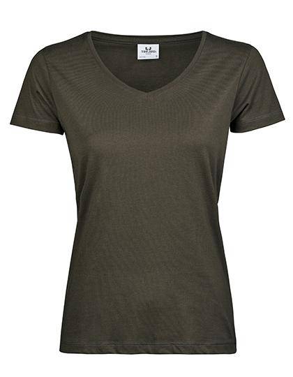 Epic Label T-shirts Lot de 5 T shirts Vierge Tee Jays 5005 Womens Luxury V-Neck Tee