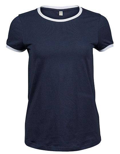 Epic Label T-shirts Lot de 5 T shirts Vierge Tee Jays 5071 Womens Ringer Tee