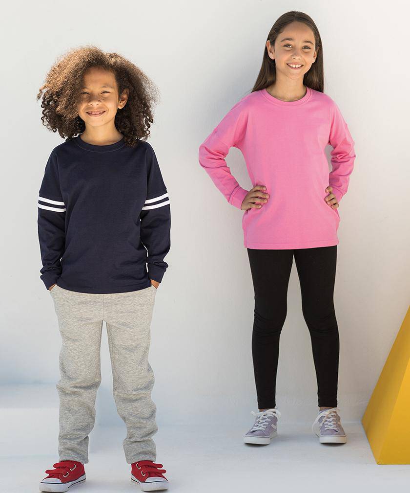 Epic Label T-shirts Sf Minni Haut À Slogan À Épaules Tombantes Pour Enfants