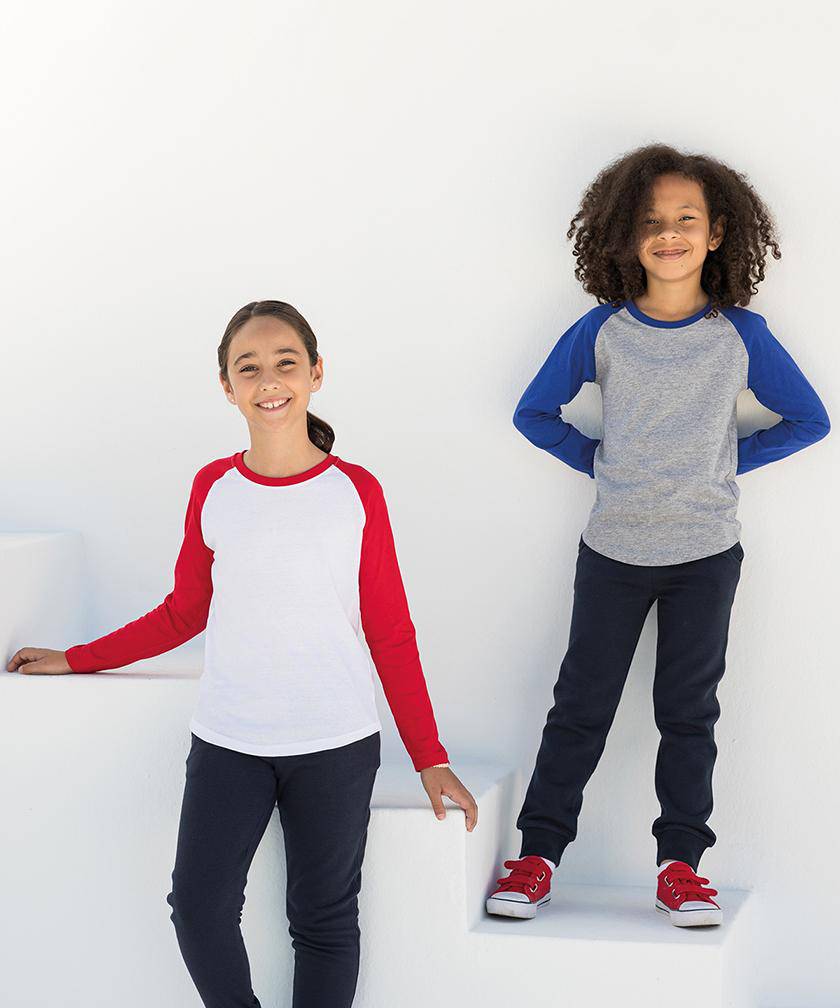 Epic Label T-shirts Sf Minni T-Shirt De Baseball À Manches Longues Pour Enfants