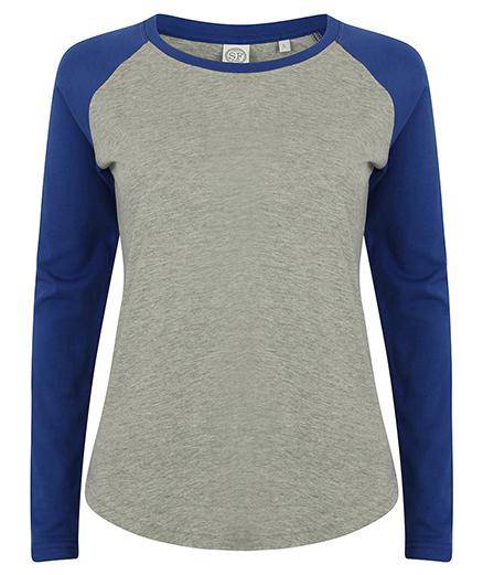 Epic Label T-shirts Sf T-Shirt Baseball Manches Longues Femme