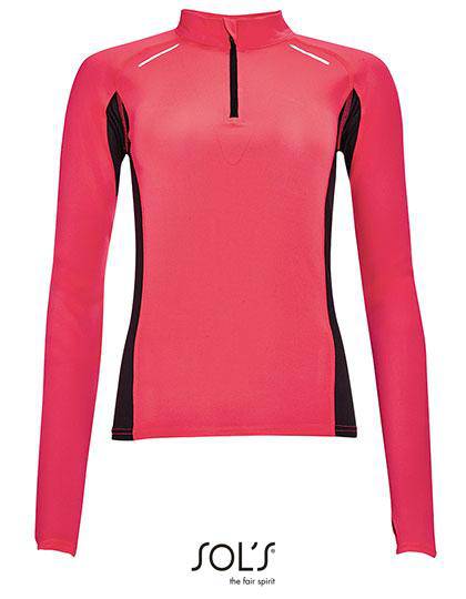 Epic Label T-shirts Sol´S 01417 T-Shirt Running Manches Longues Pour Femme