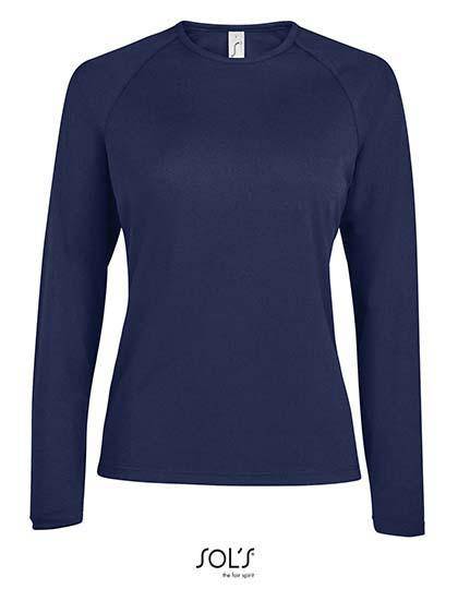Epic Label T-shirts Sol´S 02072 T-Shirt Sport Manches Longues Pour Femme