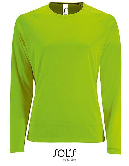 Epic Label T-shirts Sol´S 02072 T-Shirt Sport Manches Longues Pour Femme