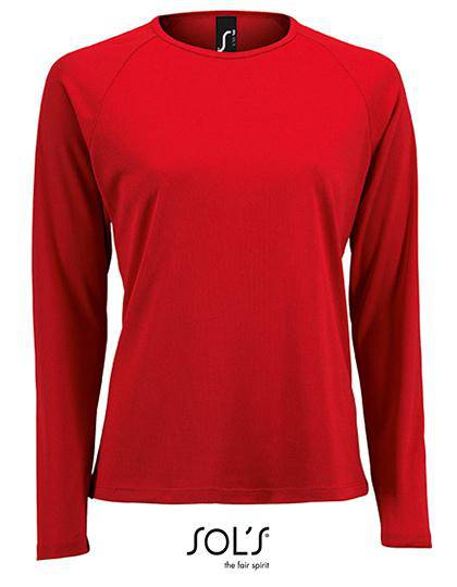Epic Label T-shirts Sol´S 02072 T-Shirt Sport Manches Longues Pour Femme