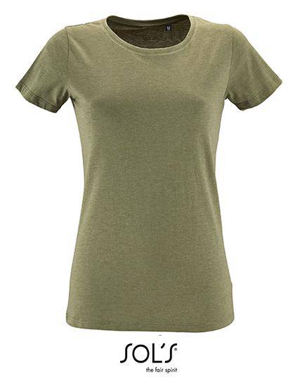 Epic Label T-shirts Sol´S 02758 T-Shirt Femme Col Rond Ajusté