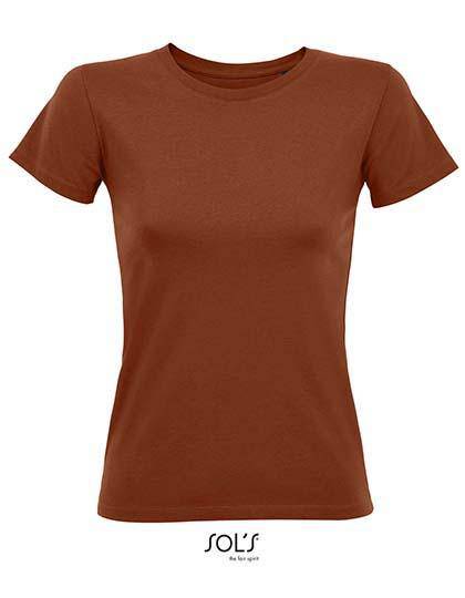 Epic Label T-shirts Sol´S 02758 T-Shirt Femme Col Rond Ajusté