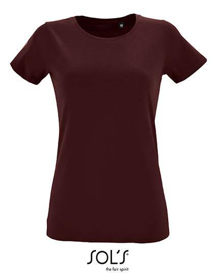 Epic Label T-shirts Sol´S 02758 T-Shirt Femme Col Rond Ajusté
