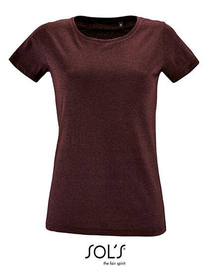 Epic Label T-shirts Sol´S 02758 T-Shirt Femme Col Rond Ajusté