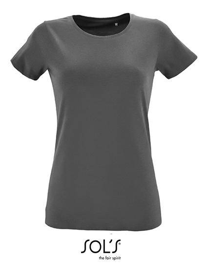 Epic Label T-shirts Sol´S 02758 T-Shirt Femme Col Rond Ajusté
