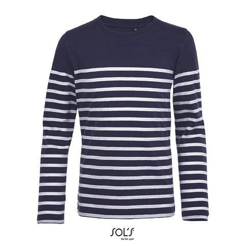 Epic Label T-shirts Sol´S 03101 T-Shirt Enfant Manches Longues Rayé