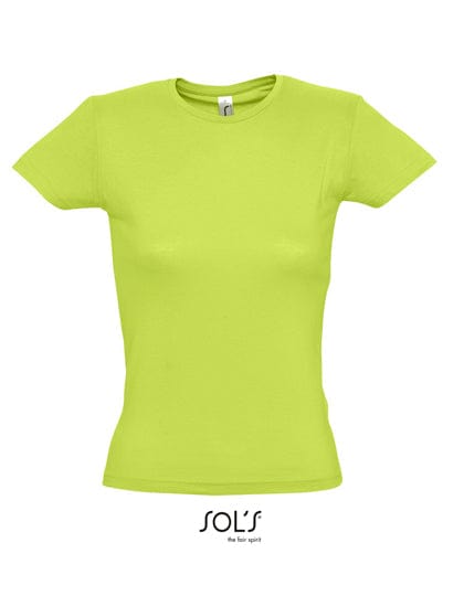 Epic Label T-shirts Sol´S L225 T-Shirt Femme Mademoiselle