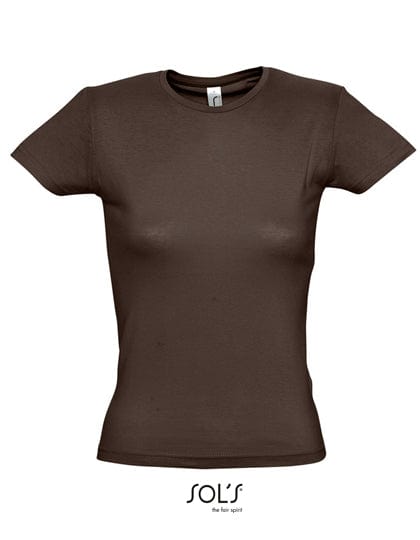 Epic Label T-shirts Sol´S L225 T-Shirt Femme Mademoiselle