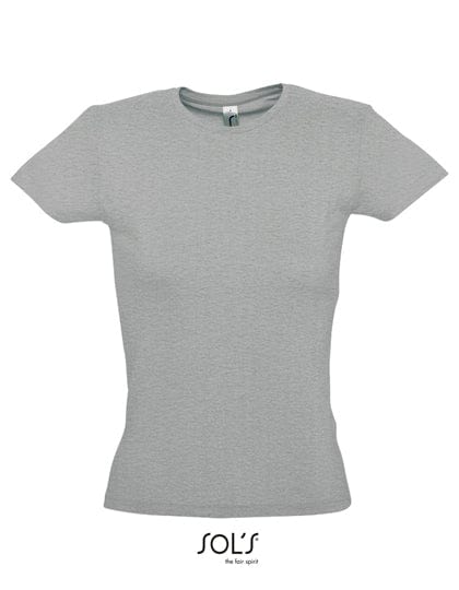 Epic Label T-shirts Sol´S L225 T-Shirt Femme Mademoiselle