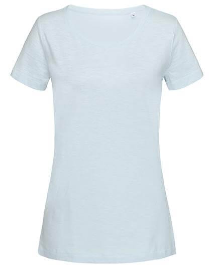 Epic Label T-shirts Stedman St9500 Sharon Slub Crew Neck Pour Femme