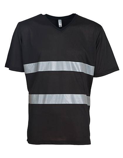 Epic Label T-shirts Yoko Hvj910 Hi Vis Top Cool Super Light Col V T-Shirt