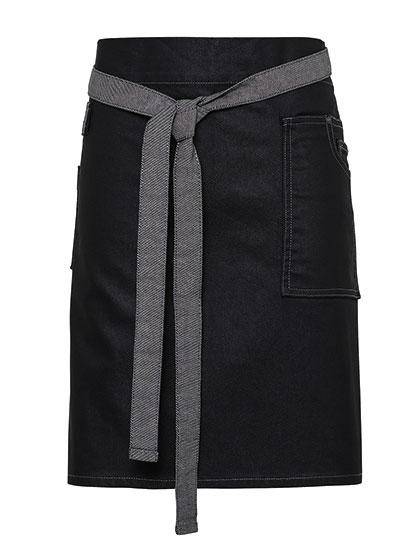 Epic Label Tabliers Pack Lot de 3 Premier Workwear PR135 Division Waxed Look Denim Waist Tablier