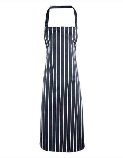 Epic Label Tabliers Premier Workwear Pr110 Striped Bib Tablier
