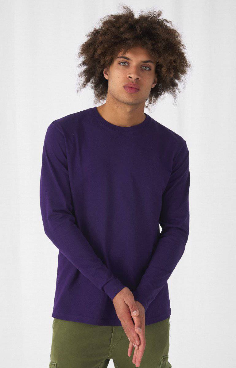 Epic Label Tshirt B&C TU07T Homme # E190 long sleeve