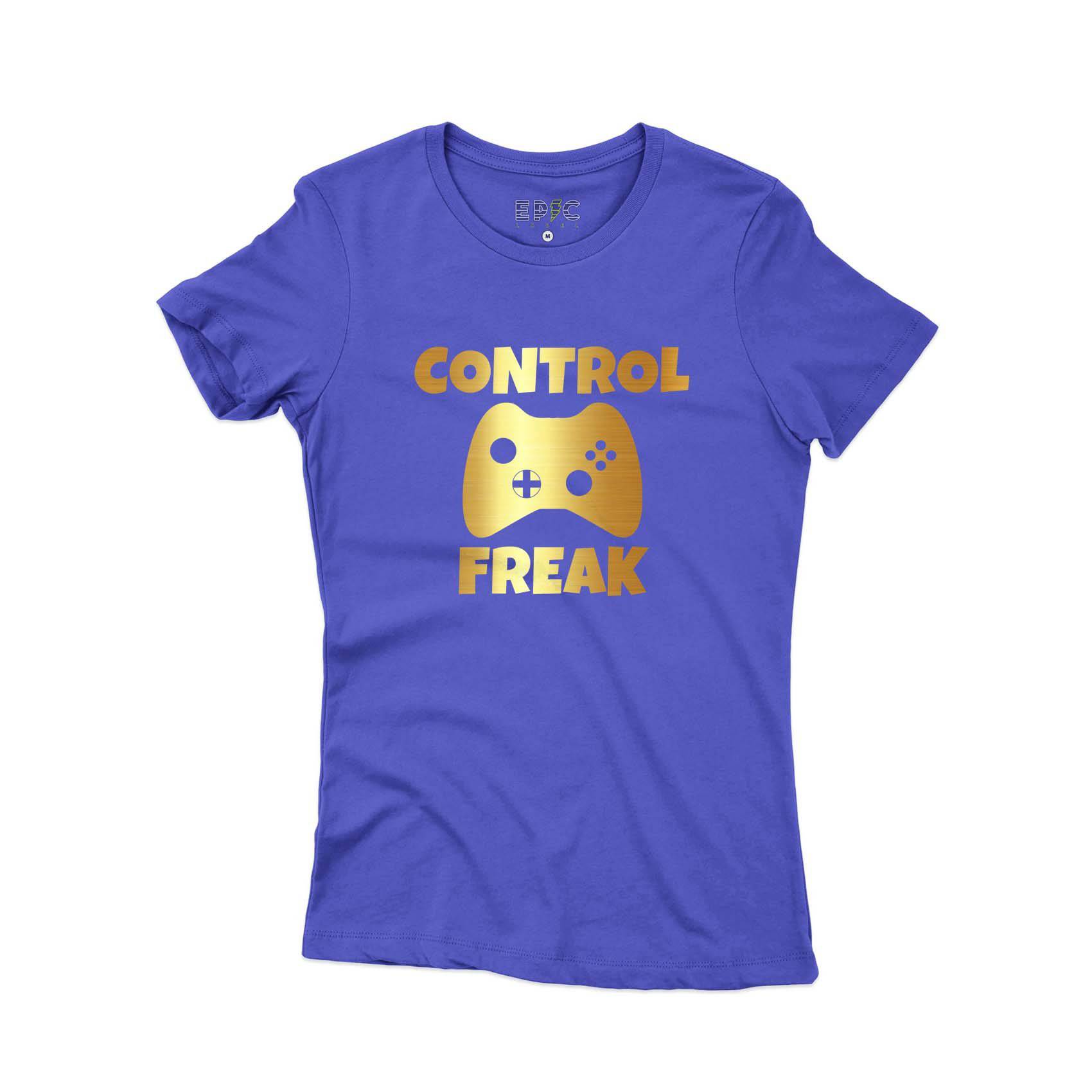 Epic Label Tshirt Control Freak T-Shirt Pour Femme