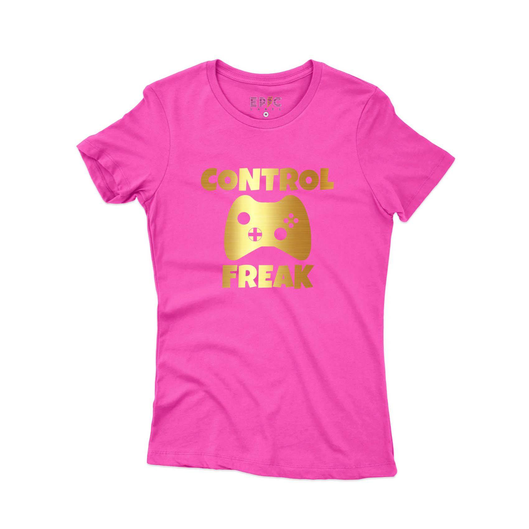 Epic Label Tshirt Control Freak T-Shirt Pour Femme