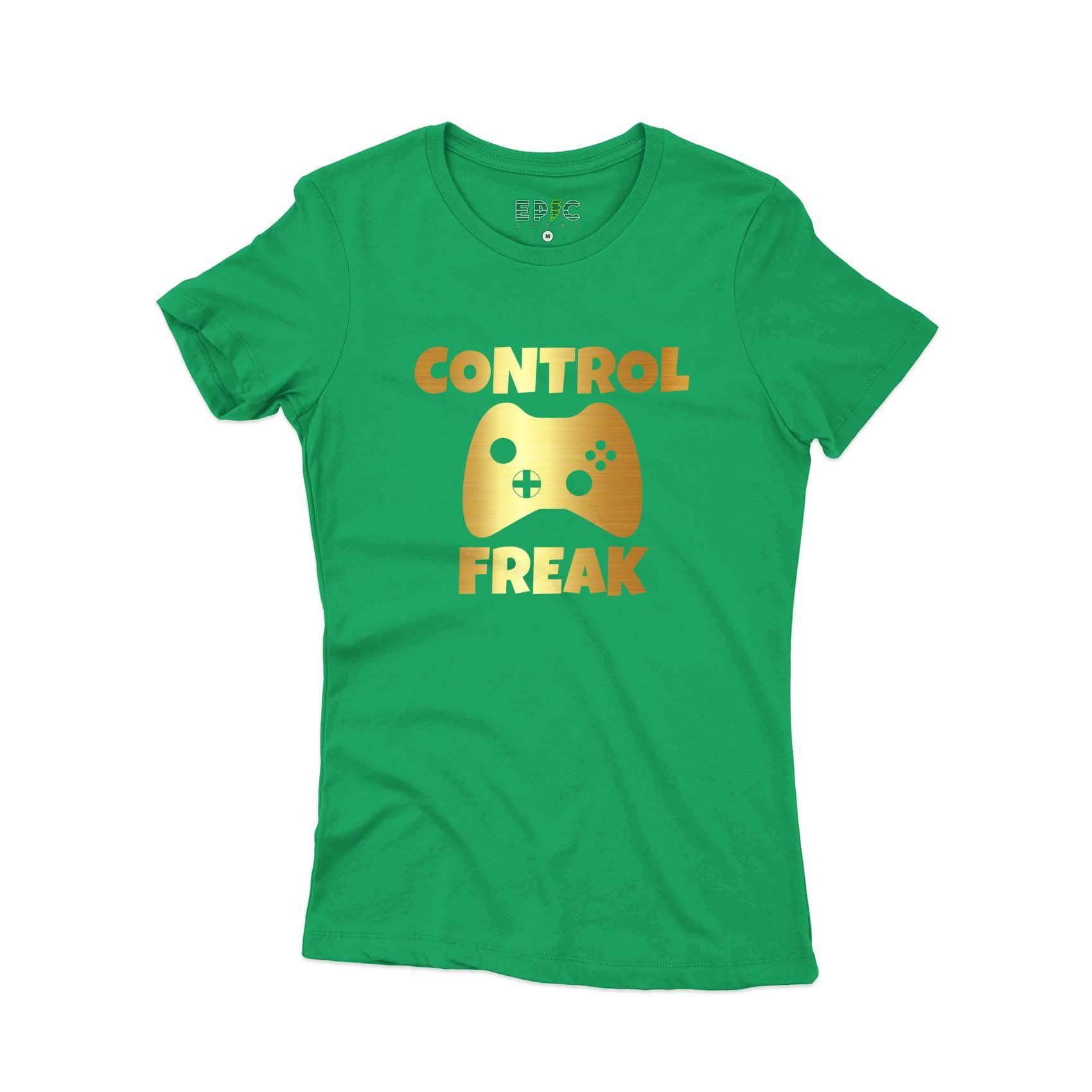 Epic Label Tshirt Control Freak T-Shirt Pour Femme