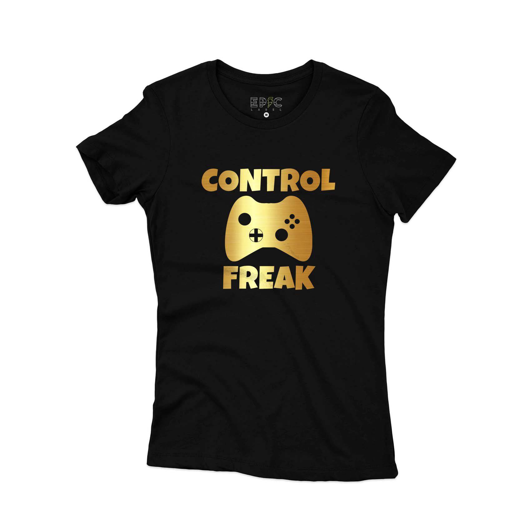 Epic Label Tshirt Control Freak T-Shirt Pour Femme