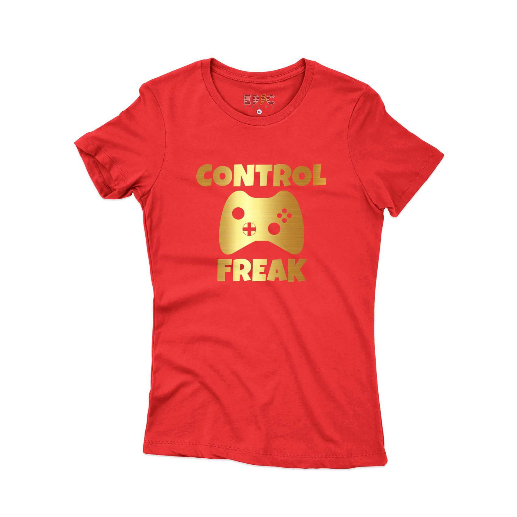 Epic Label Tshirt Control Freak T-Shirt Pour Femme