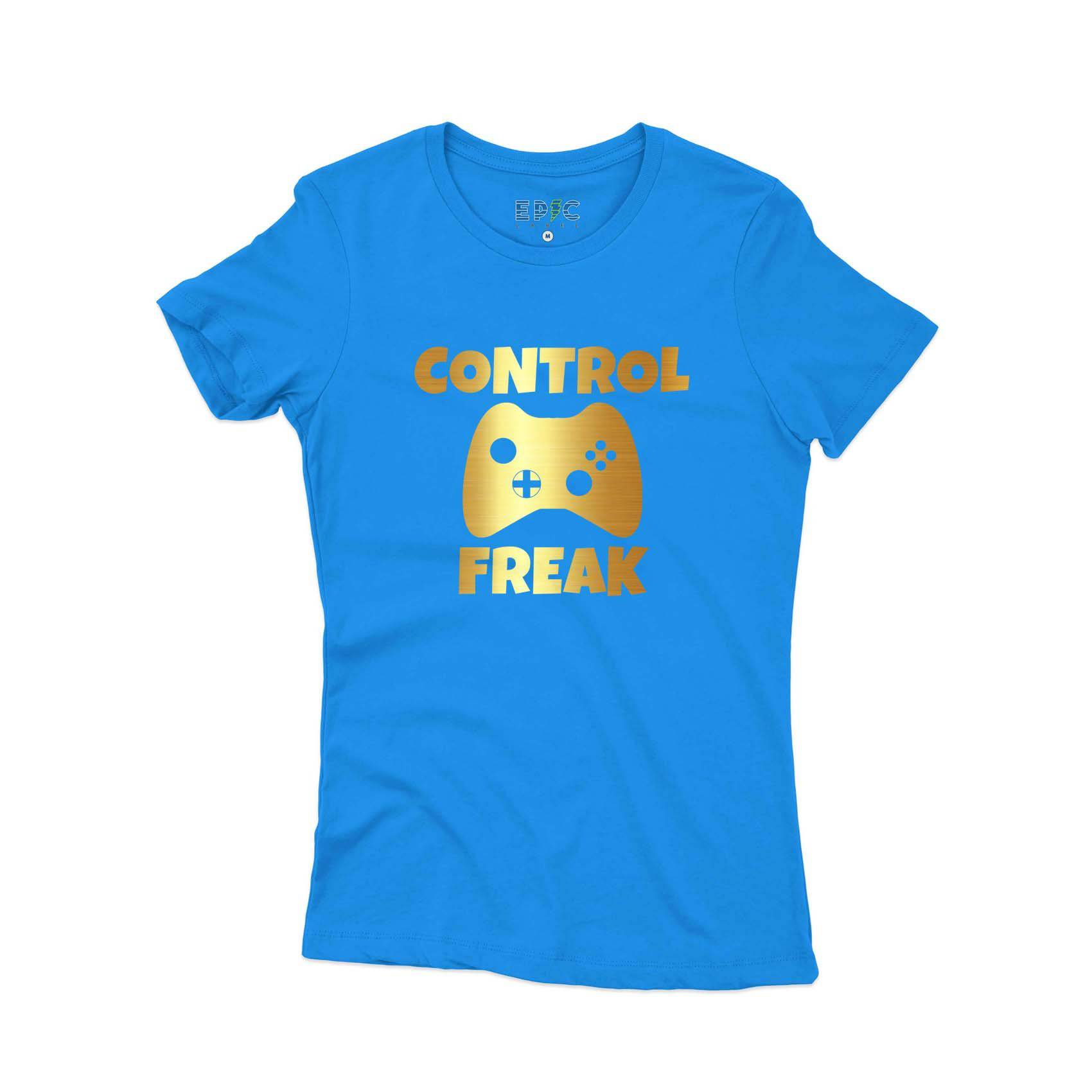 Epic Label Tshirt Control Freak T-Shirt Pour Femme