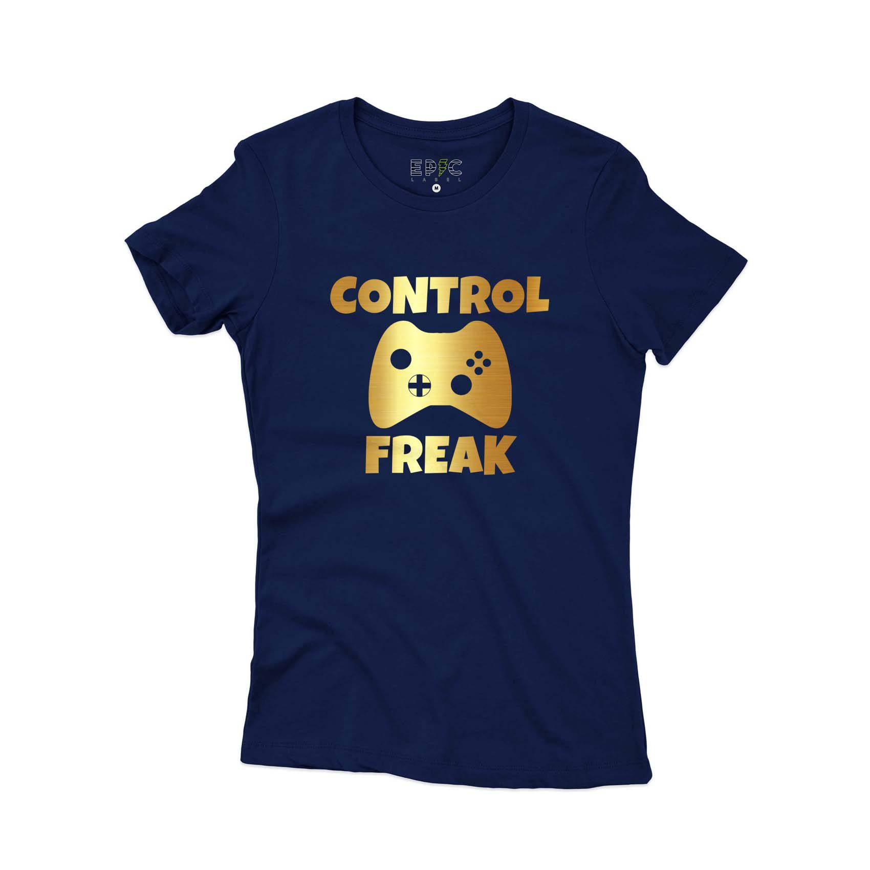 Epic Label Tshirt Control Freak T-Shirt Pour Femme