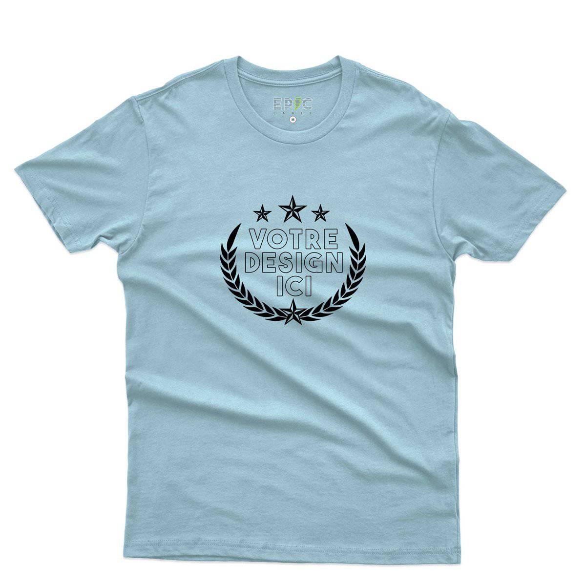 Epic Label Tshirt Design et Text Personnalisé T-Shirt Pour Homme