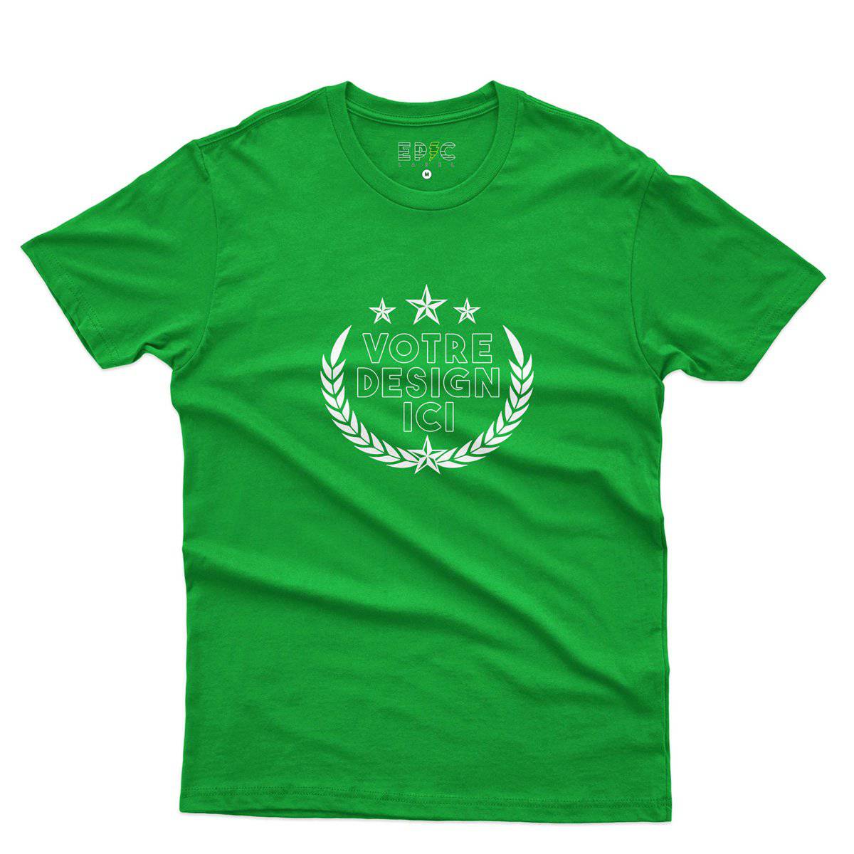 Epic Label Tshirt Design et Text Personnalisé T-Shirt Pour Homme