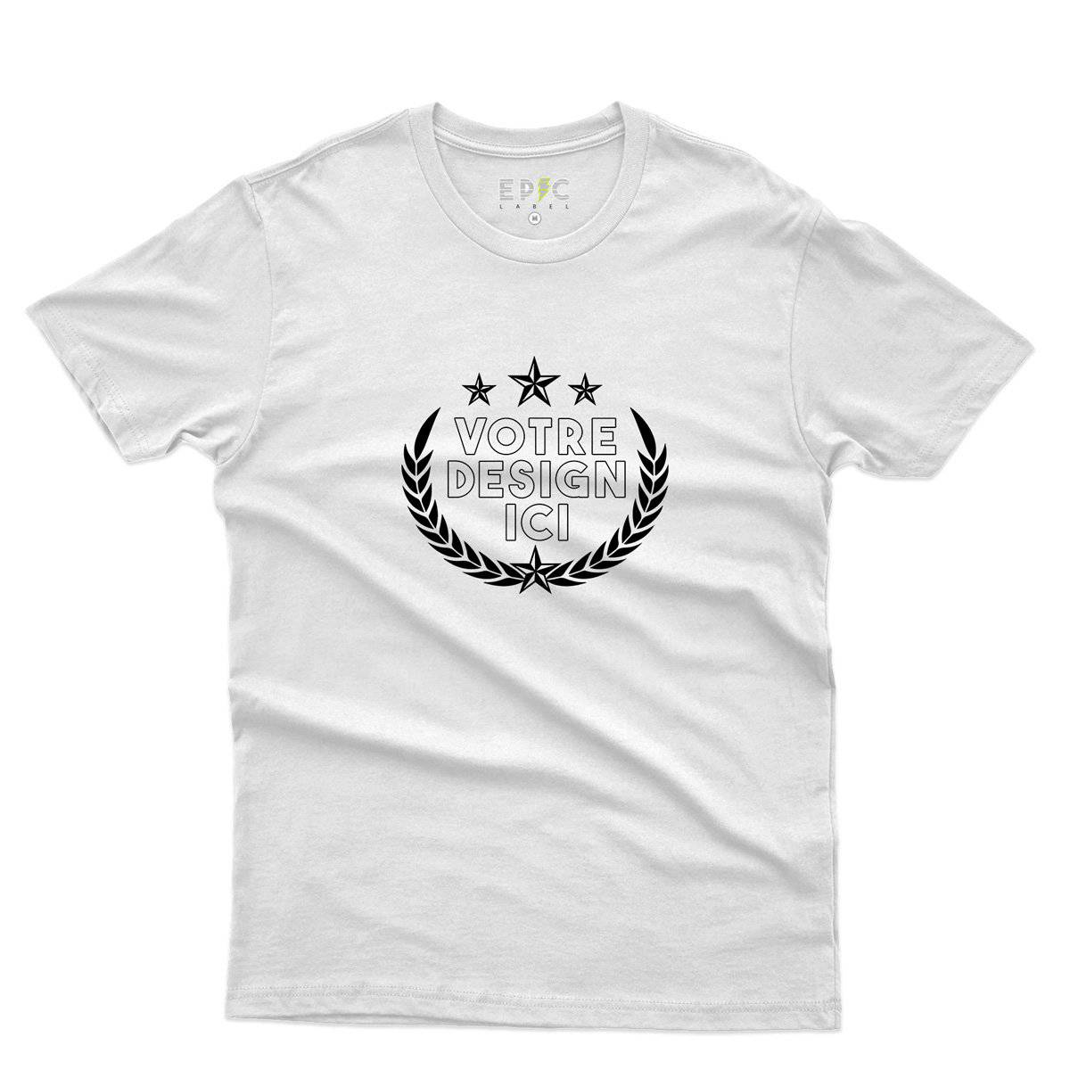 Epic Label Tshirt Design et Text Personnalisé T-Shirt Pour Homme