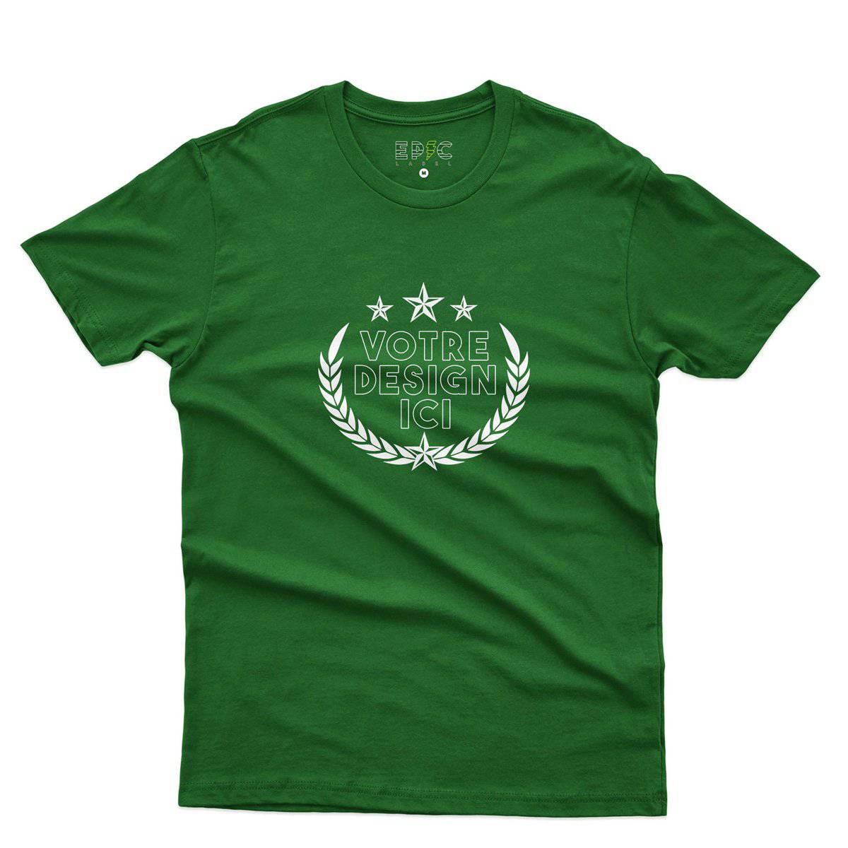 Epic Label Tshirt Design et Text Personnalisé T-Shirt Pour Homme
