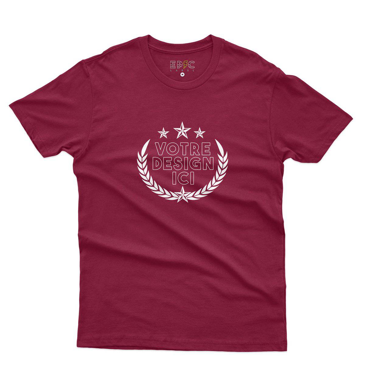 Epic Label Tshirt Design et Text Personnalisé T-Shirt Pour Homme