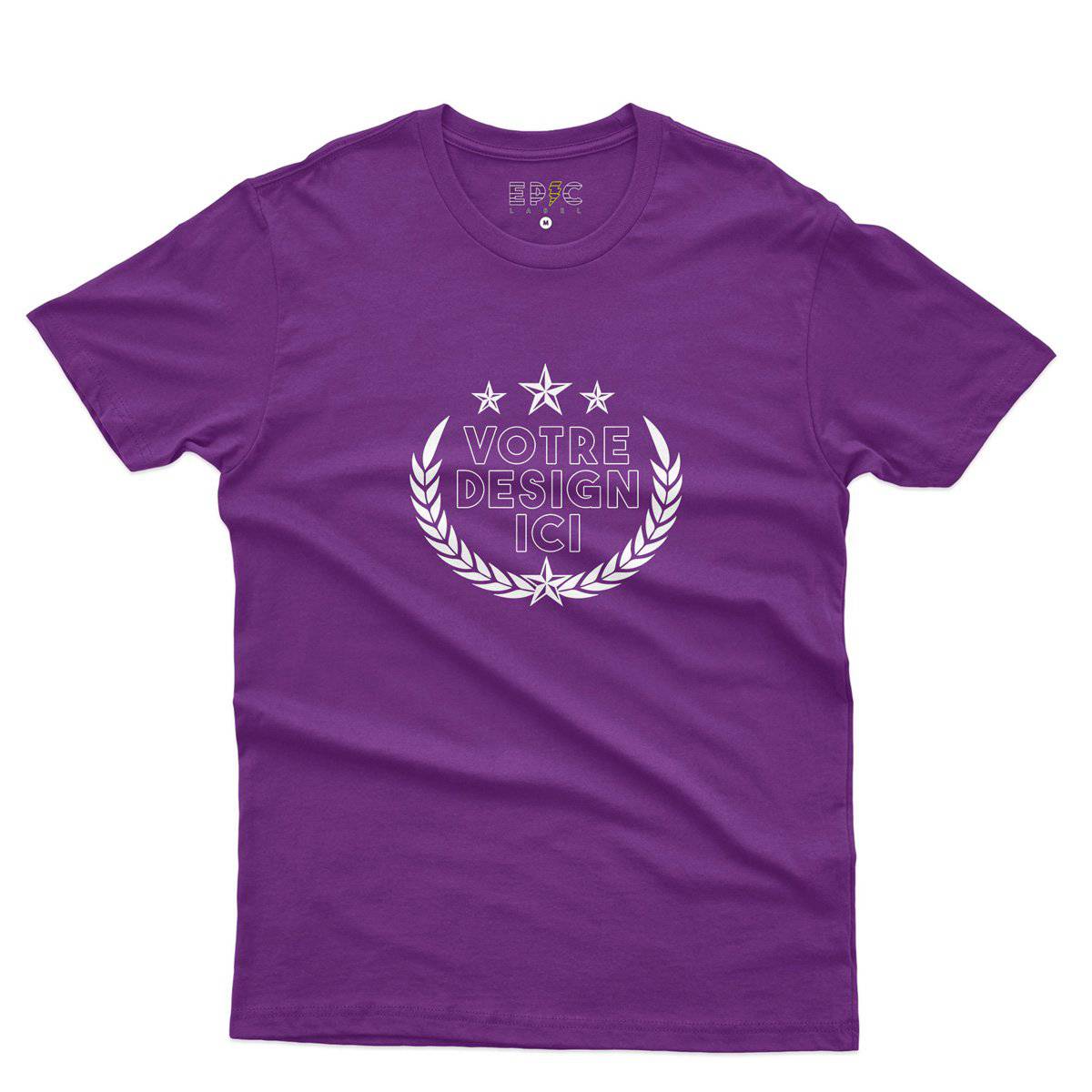 Epic Label Tshirt Design et Text Personnalisé T-Shirt Pour Homme