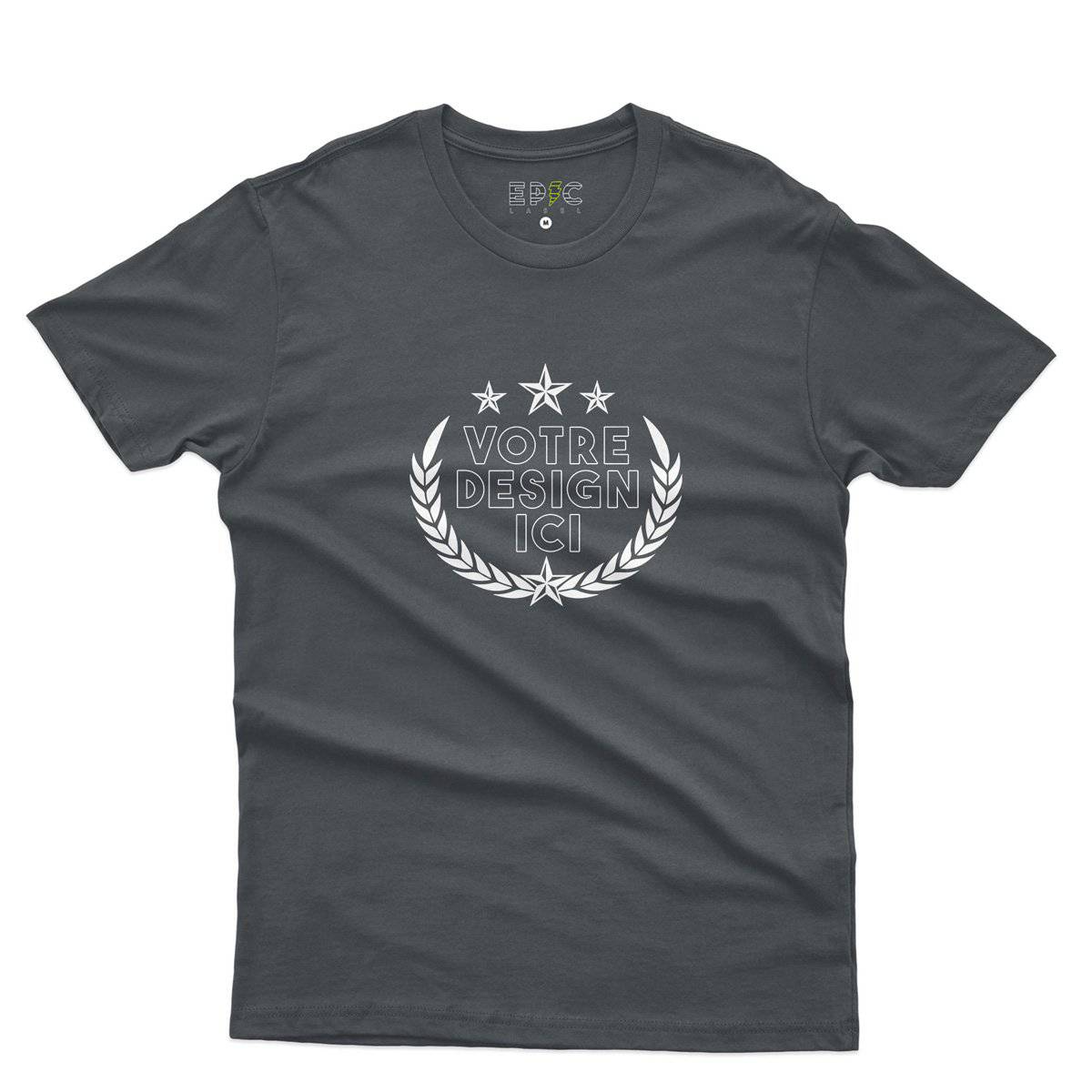 Epic Label Tshirt Design et Text Personnalisé T-Shirt Pour Homme