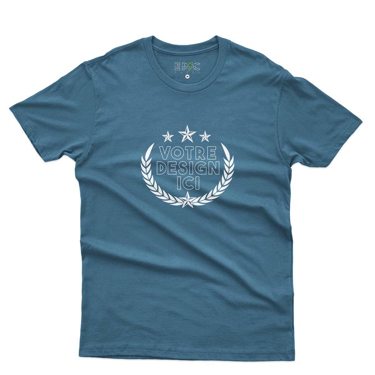 Epic Label Tshirt Design et Text Personnalisé T-Shirt Pour Homme