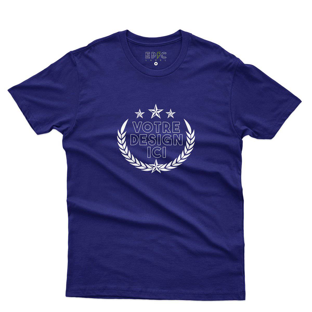 Epic Label Tshirt Design et Text Personnalisé T-Shirt Pour Homme
