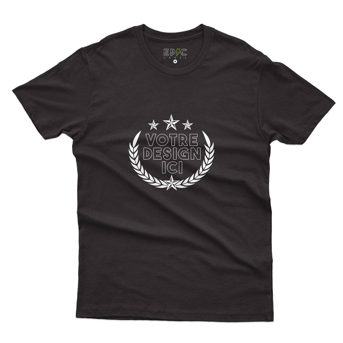 Epic Label Tshirt Design et Text Personnalisé T-Shirt Pour Homme