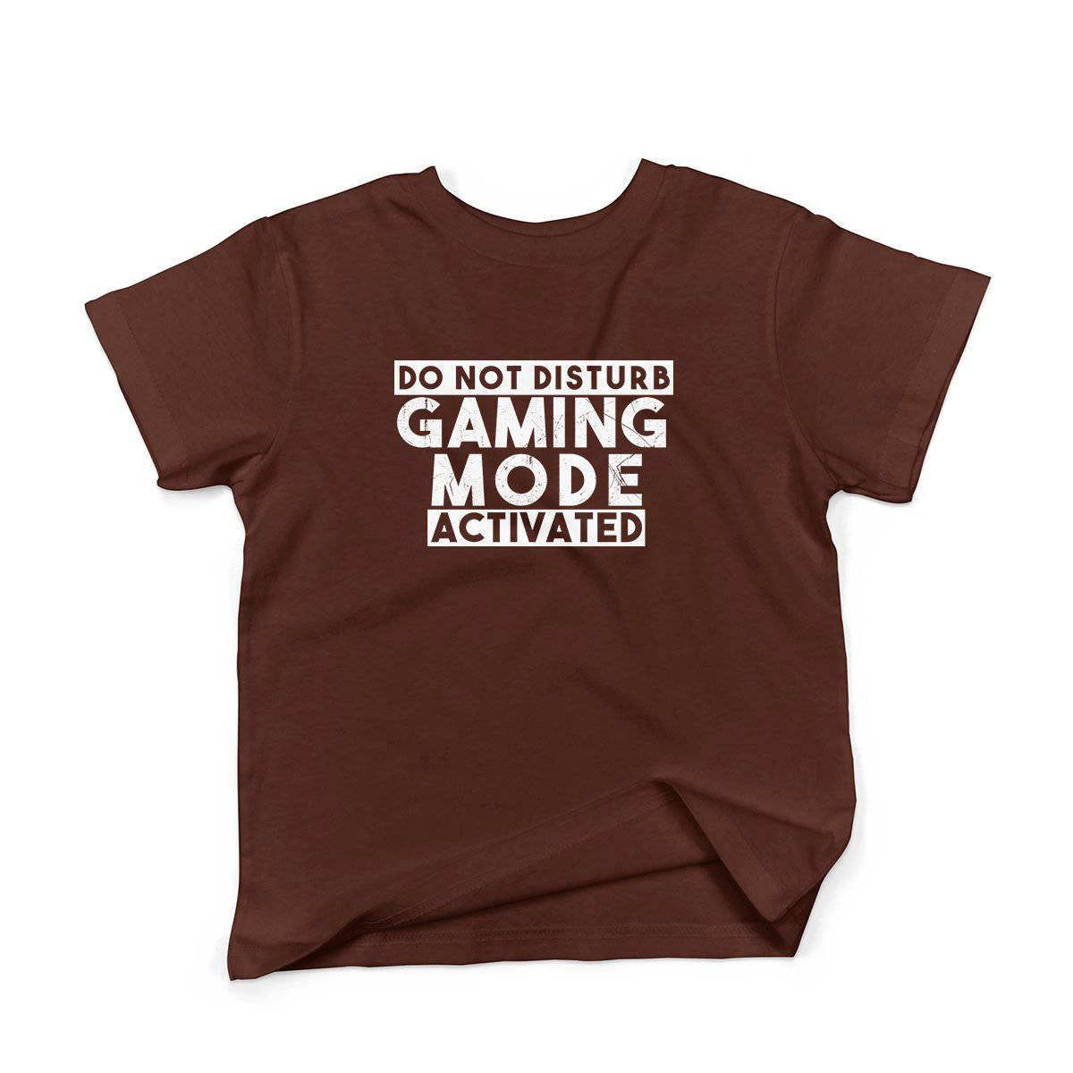 Epic Label Tshirt Do Not Disturb Gaming Mode Activated T-Shirt Enfant