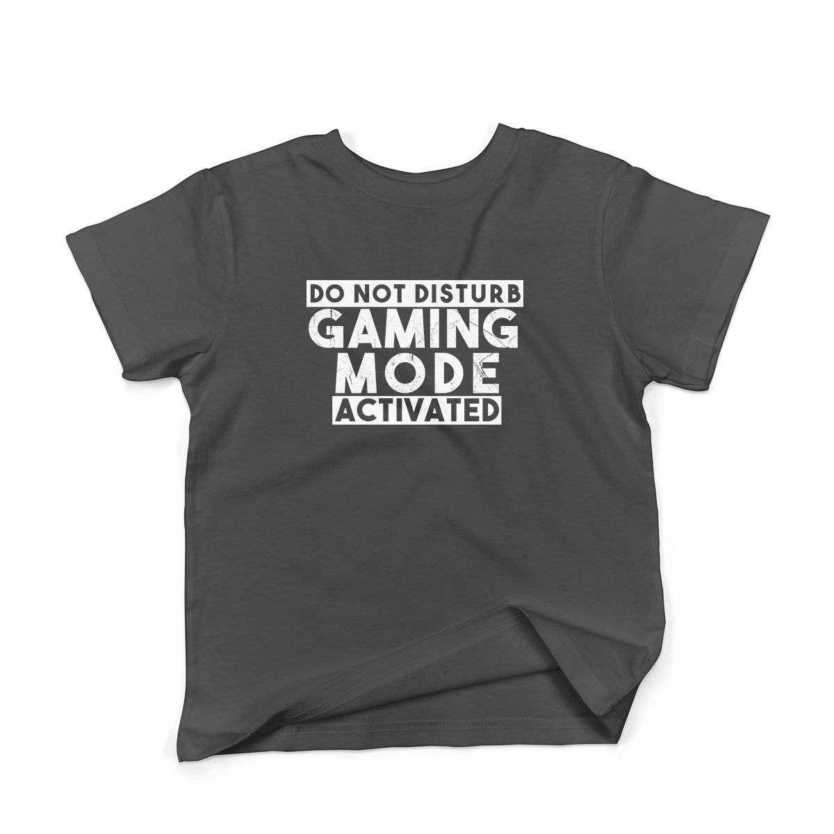 Epic Label Tshirt Do Not Disturb Gaming Mode Activated T-Shirt Enfant