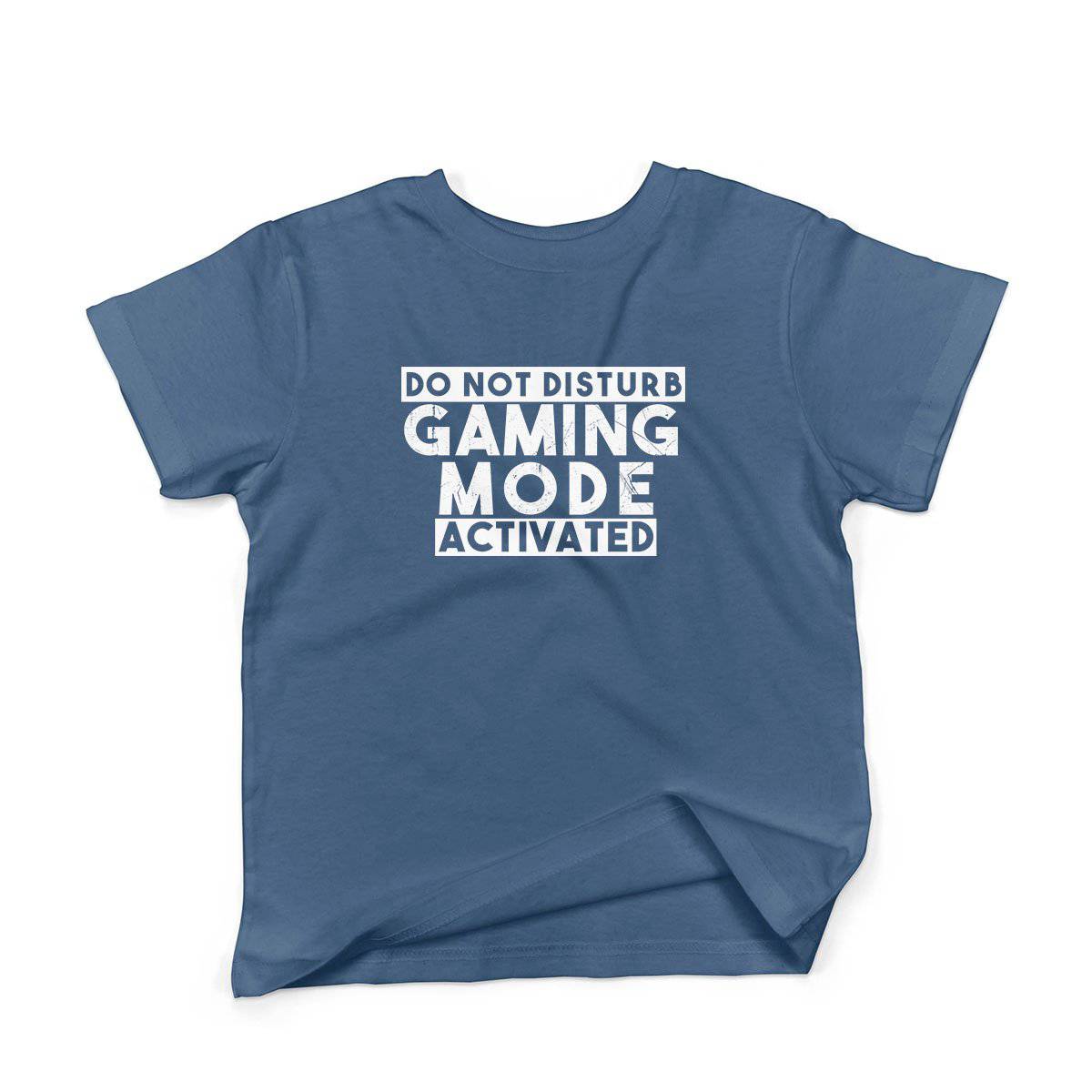 Epic Label Tshirt Do Not Disturb Gaming Mode Activated T-Shirt Enfant