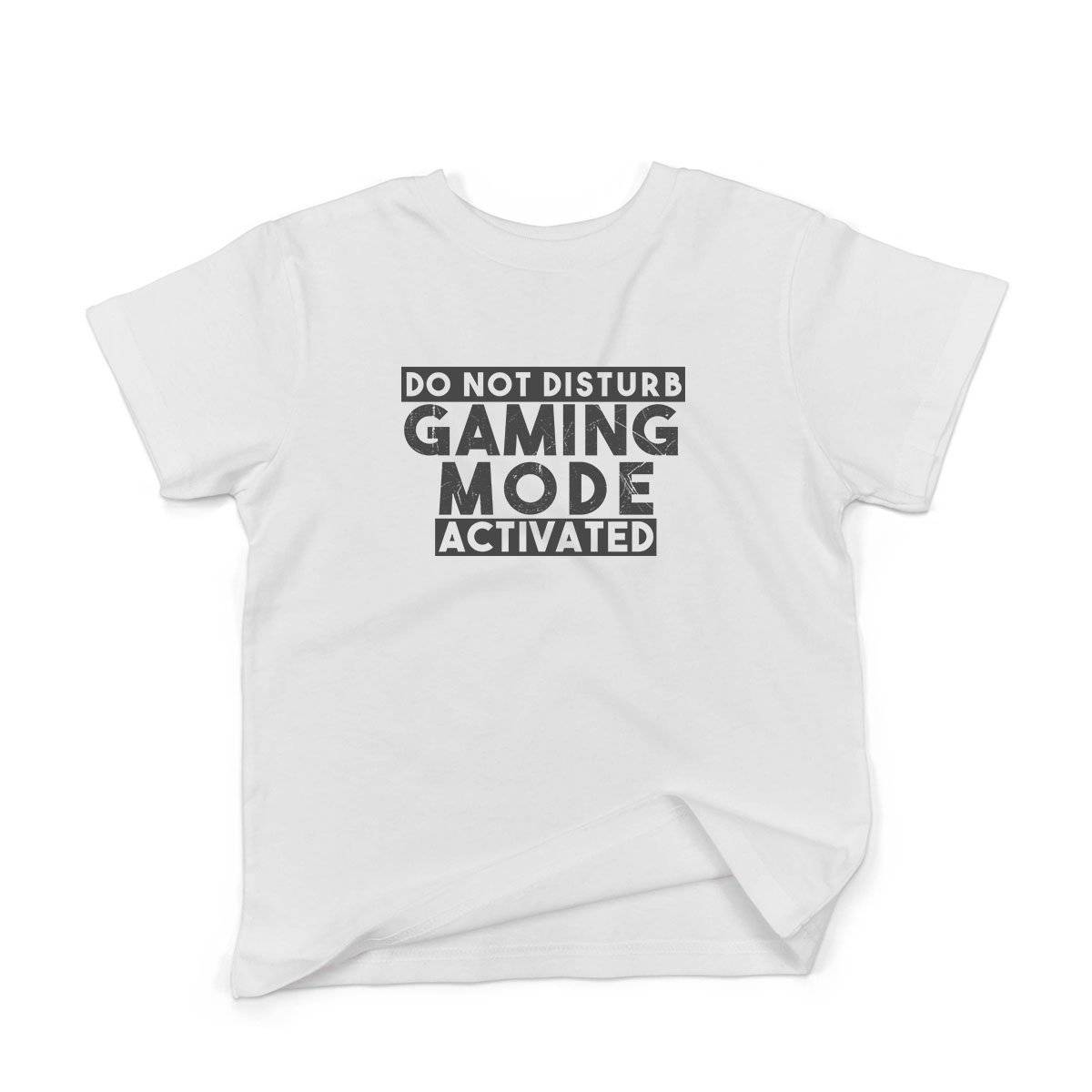 Epic Label Tshirt Do Not Disturb Gaming Mode Activated T-Shirt Enfant