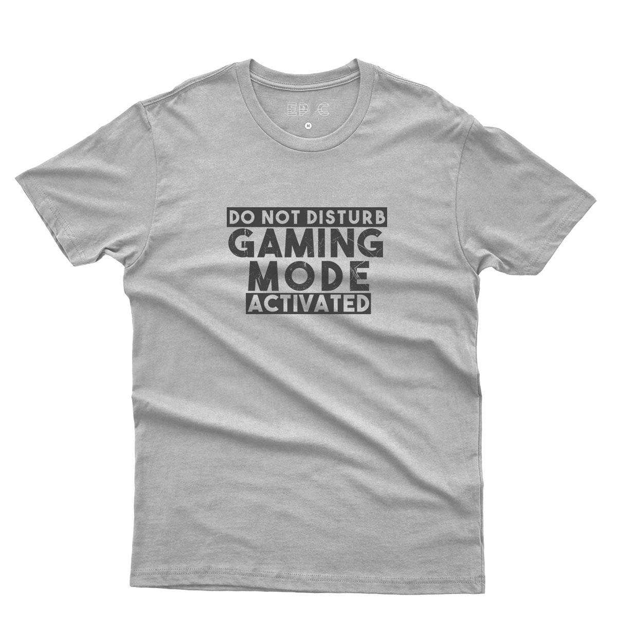 Epic Label Tshirt Do Not Disturb Gaming Mode Activated T-Shirt Pour Homme