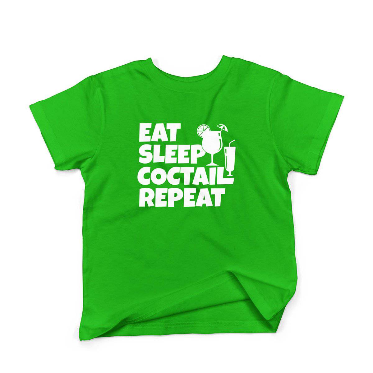 Epic Label Tshirt Eat Sleep Coctail Repeat T-Shirt Enfant