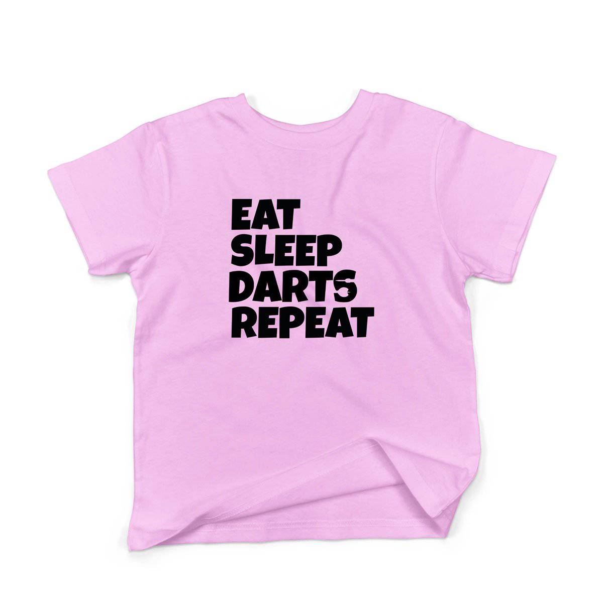 Epic Label Tshirt Eat Sleep Darts Repeat T-Shirt Enfant