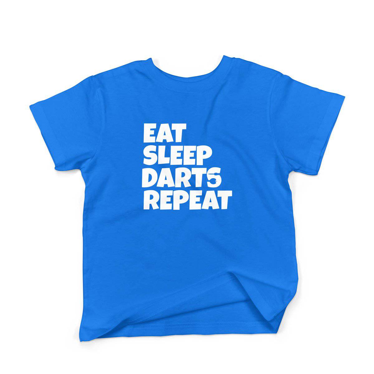 Epic Label Tshirt Eat Sleep Darts Repeat T-Shirt Enfant