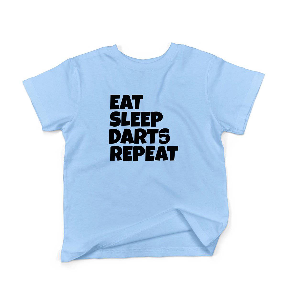 Epic Label Tshirt Eat Sleep Darts Repeat T-Shirt Enfant