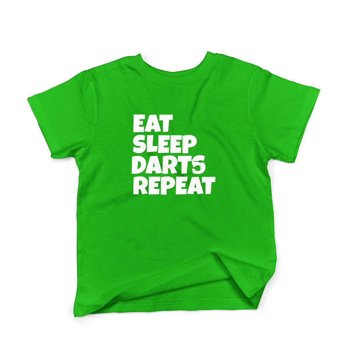 Epic Label Tshirt Eat Sleep Darts Repeat T-Shirt Enfant